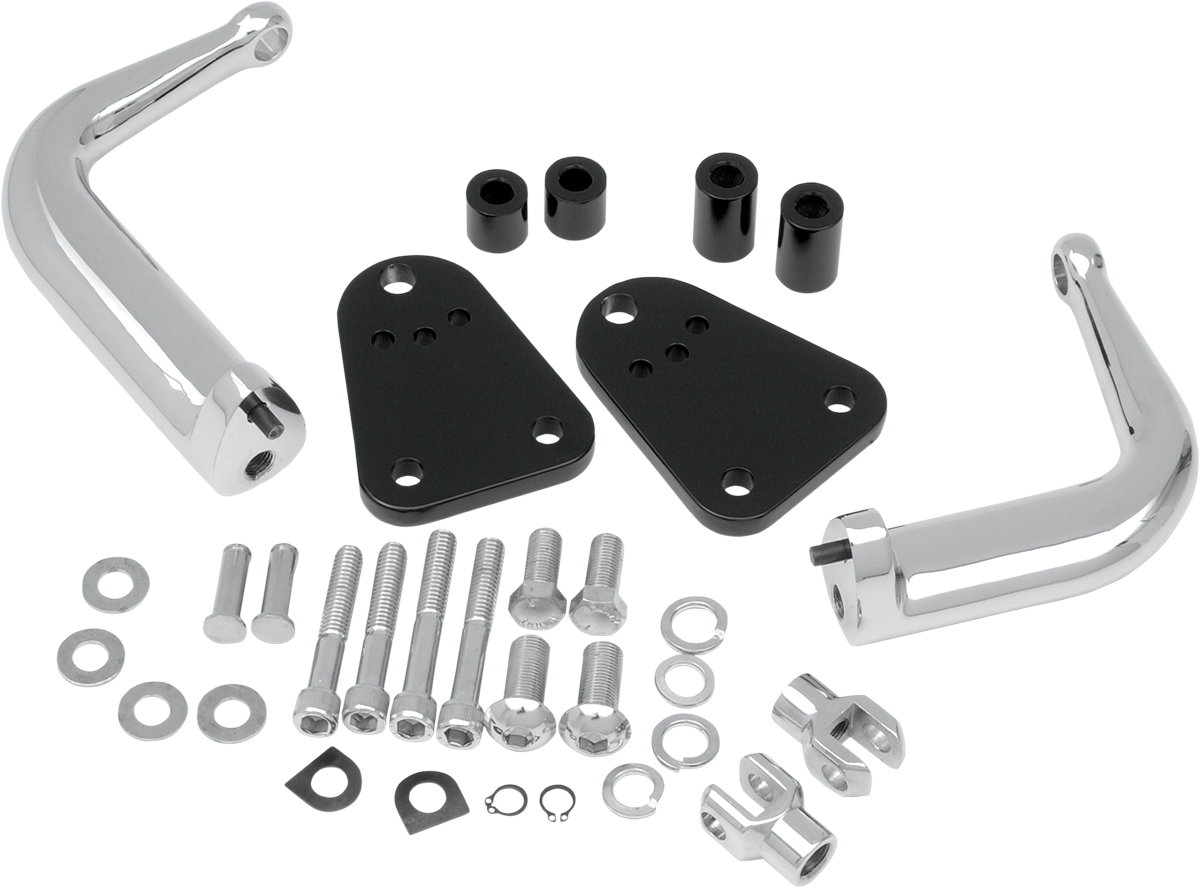 Highway Peg Mount - Black/Chrome - XL - Image 2