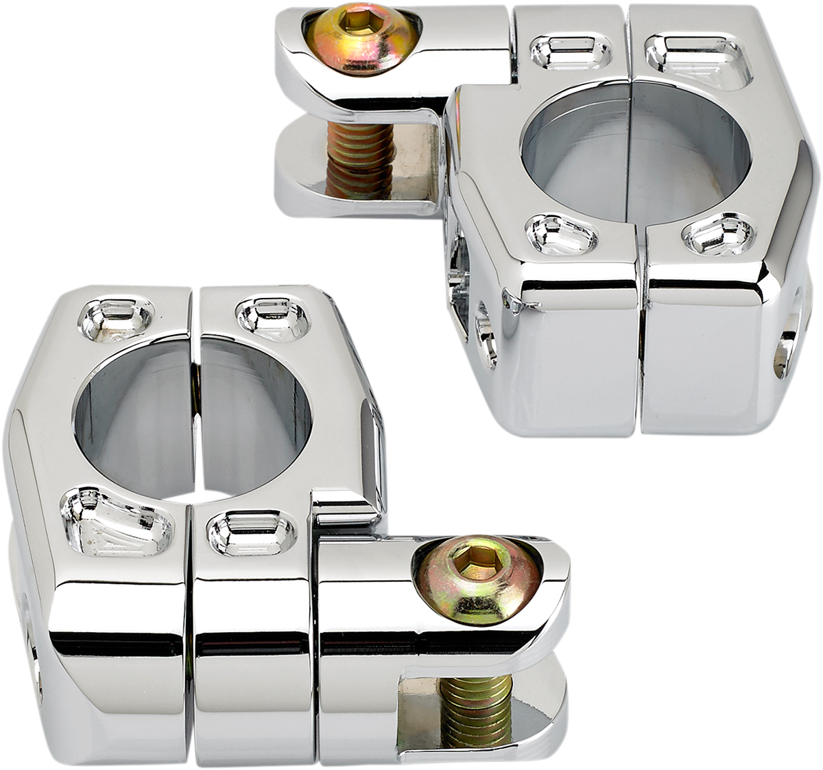 Highway Peg Mount - Chrome - 1.25"