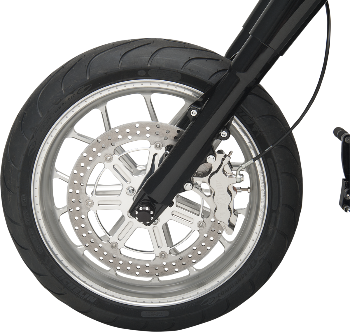 6 Piston Caliper - 13" - Left - Chrome - Image 3