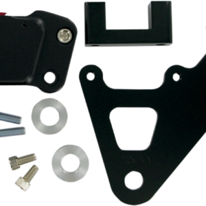 Rear Caliper - 86-99 FLT - Smooth Black
