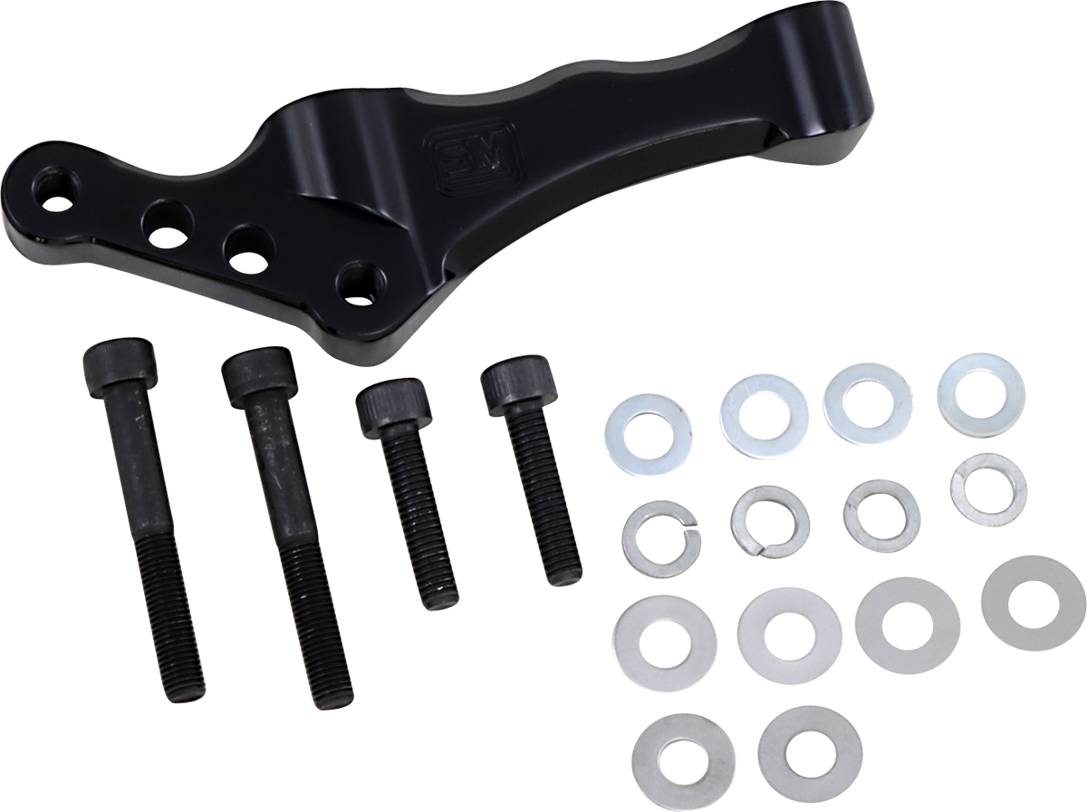 Caliper Mount - 13" - Left - Black - Image 2