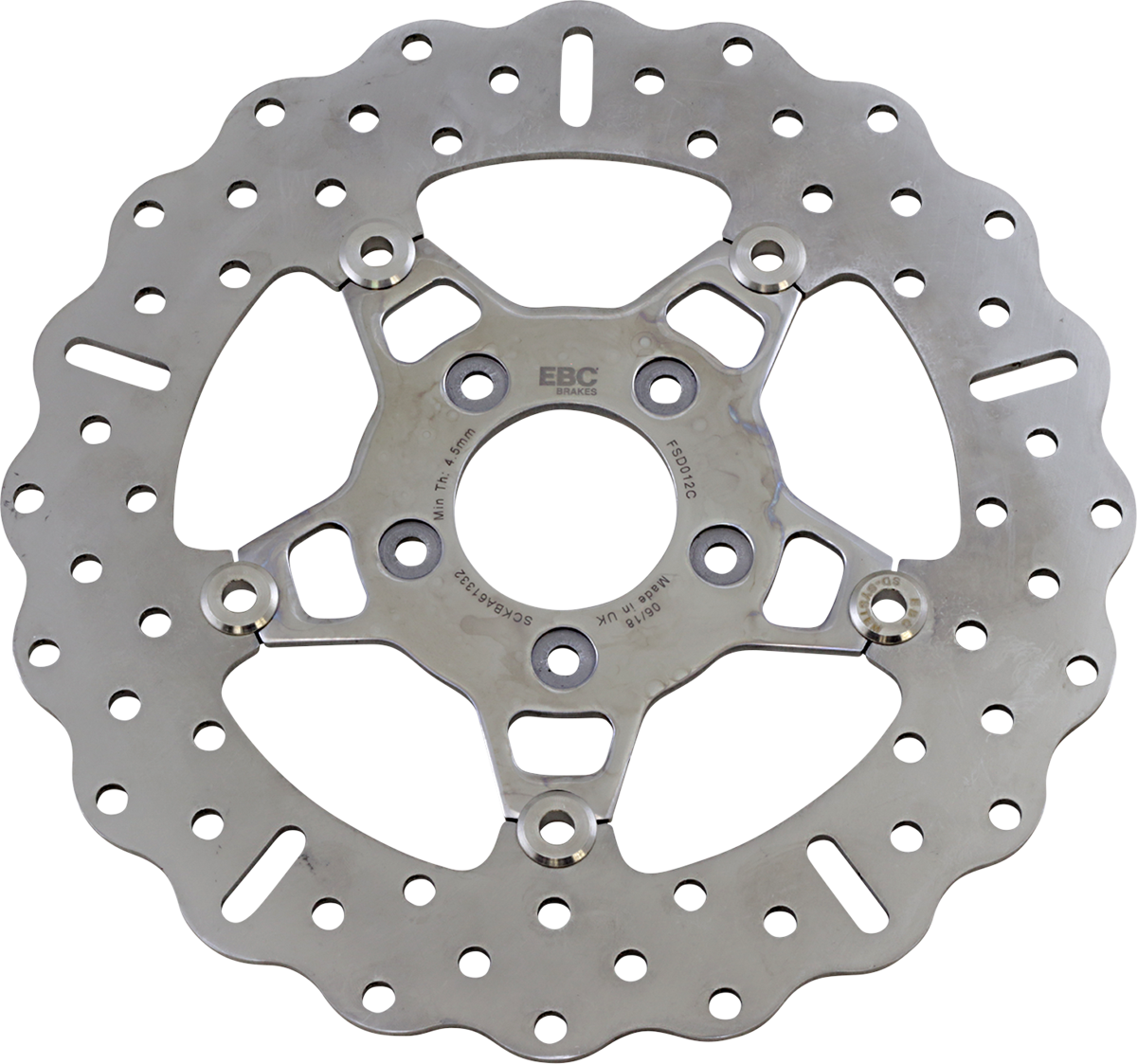 Brake Rotor - Polished Carrier - FSD012C