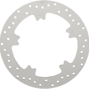 Drilled Brake Rotor - Front - 11.8" - Dyna/V-Rod