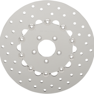 Drilled Brake Rotor - Front - 11.8" - Dyna