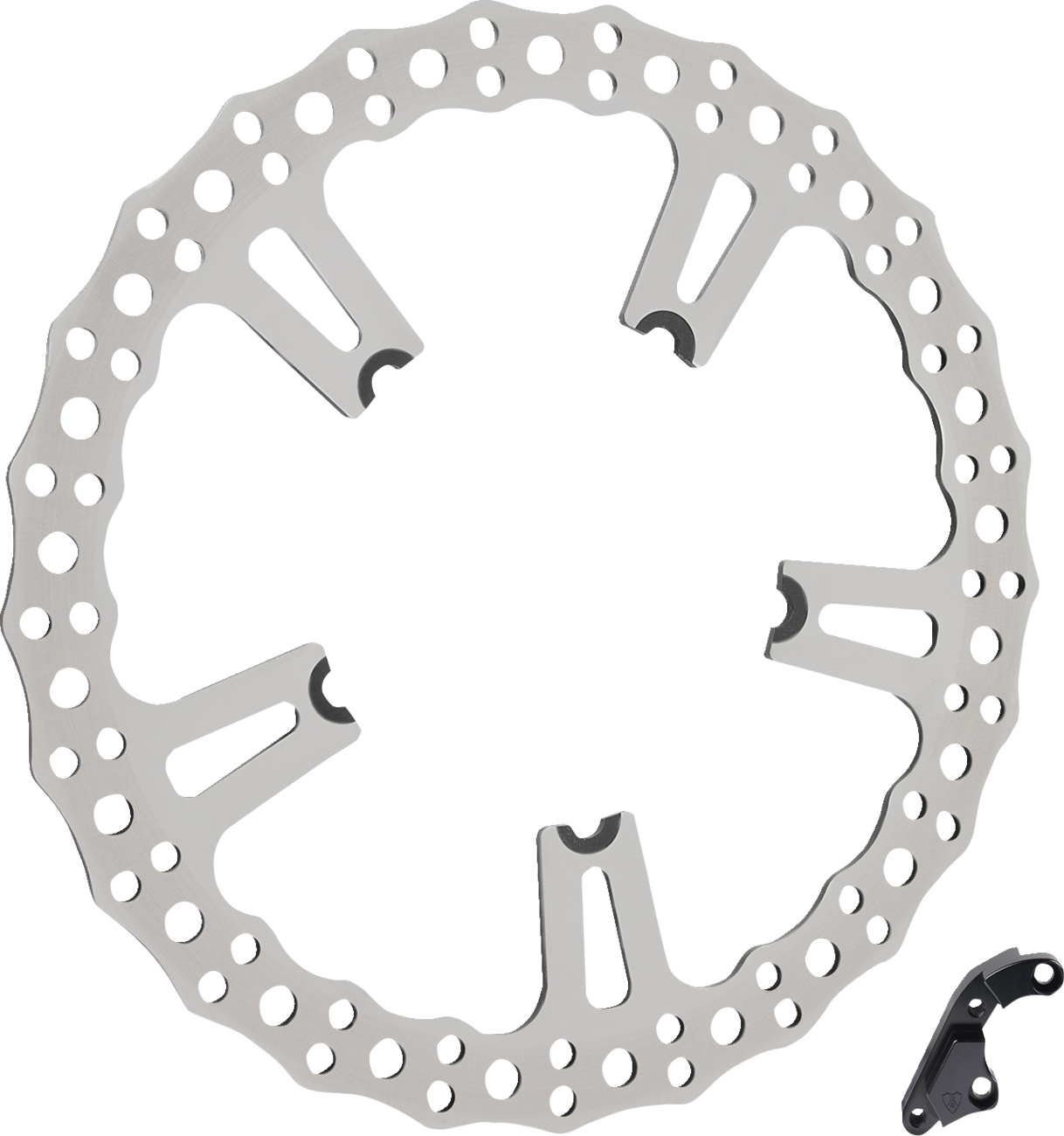 Jagged Brake Rotor - 15" - Right - Spoke-Mount