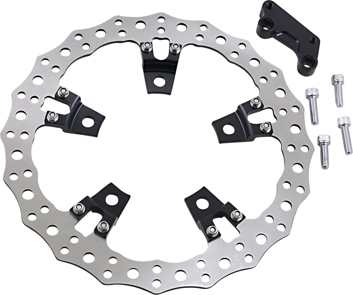 Jagged Left Brake Rotor - Touring - 14" - Image 4