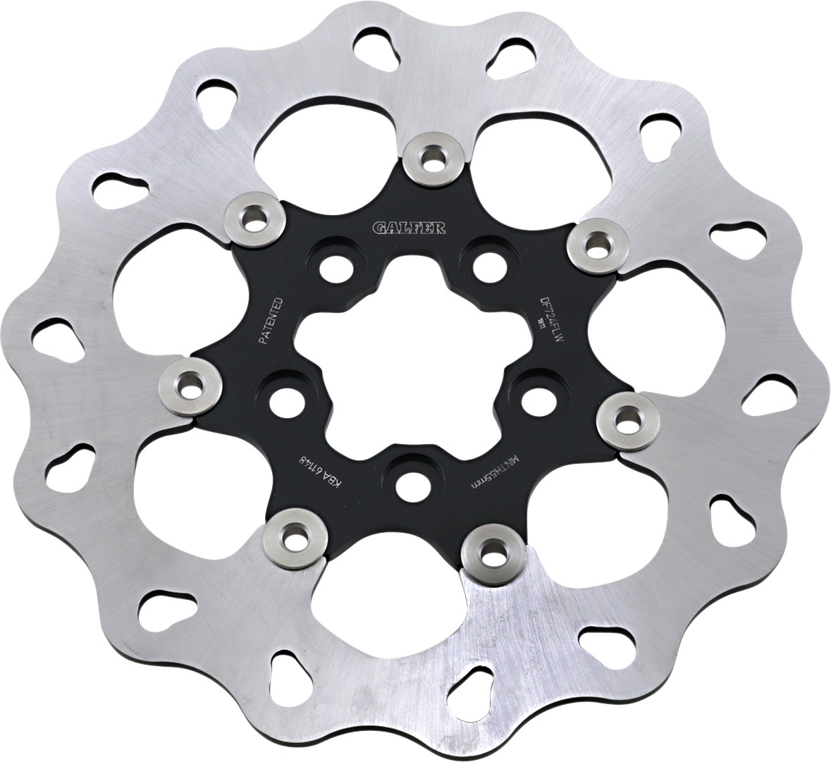 Wave® Brake Rotor - Rear - Black Carrier