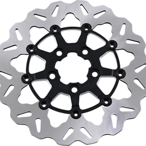 Rear Wave® Rotor - Black Carrier