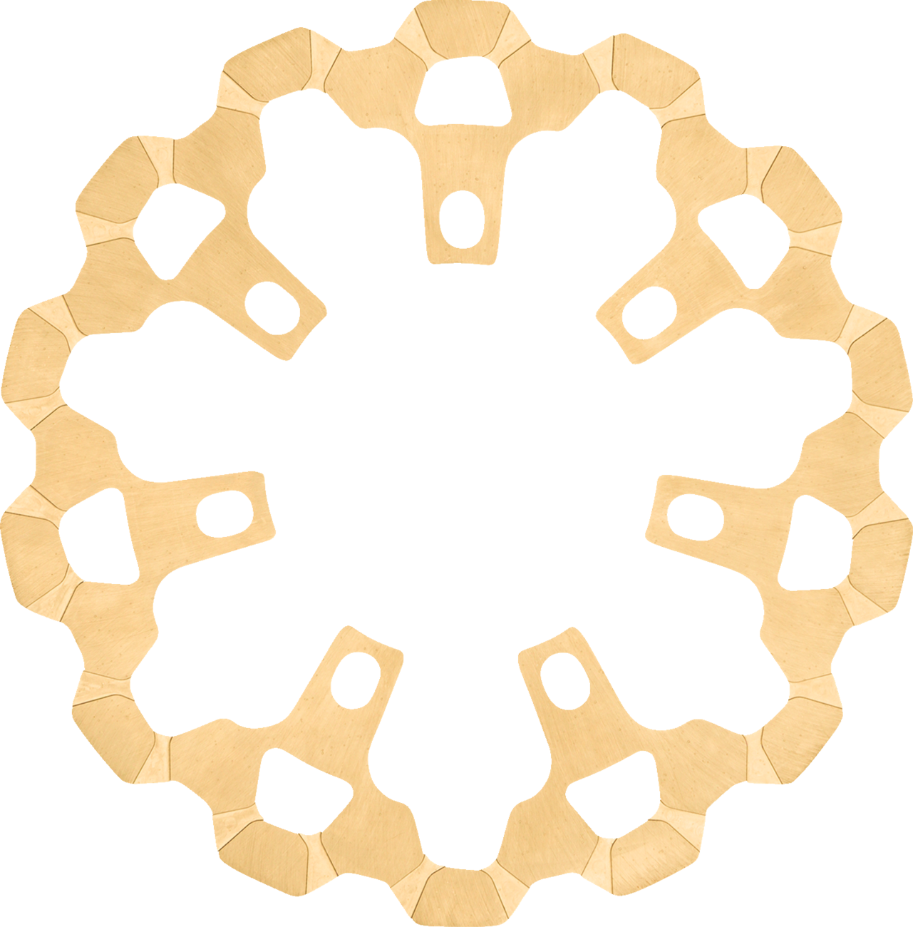 Brake Rotor - Front - 11-13/16" - Gold