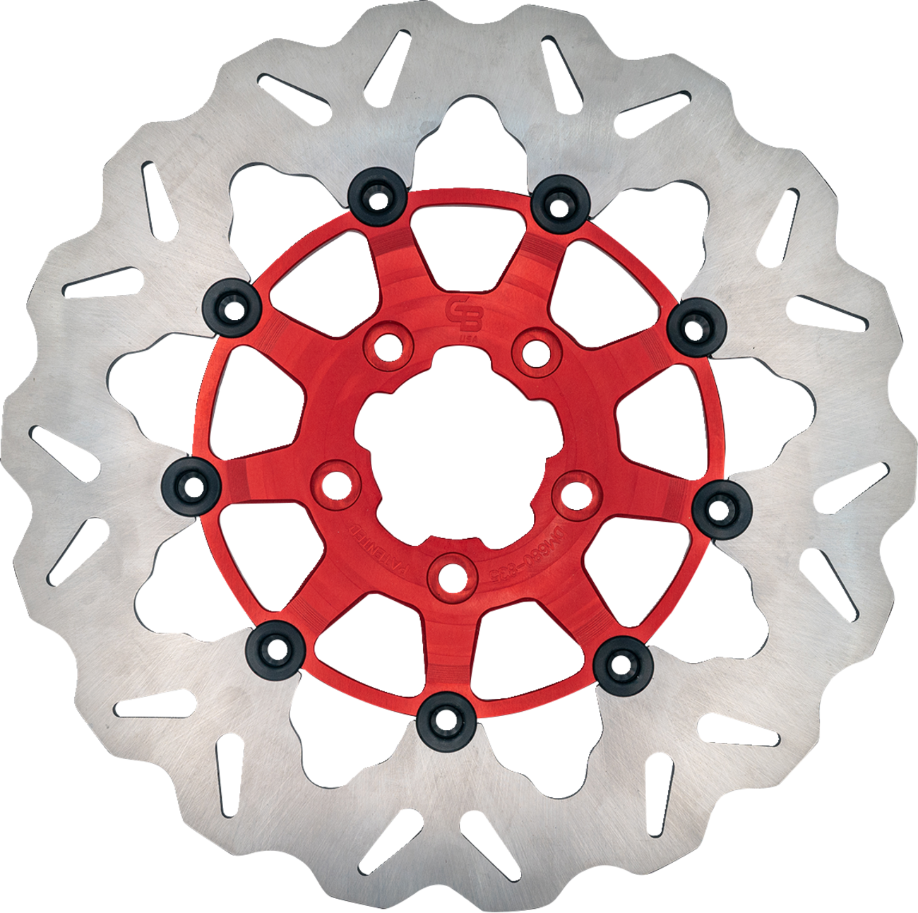 Brake Rotor - Front - Red