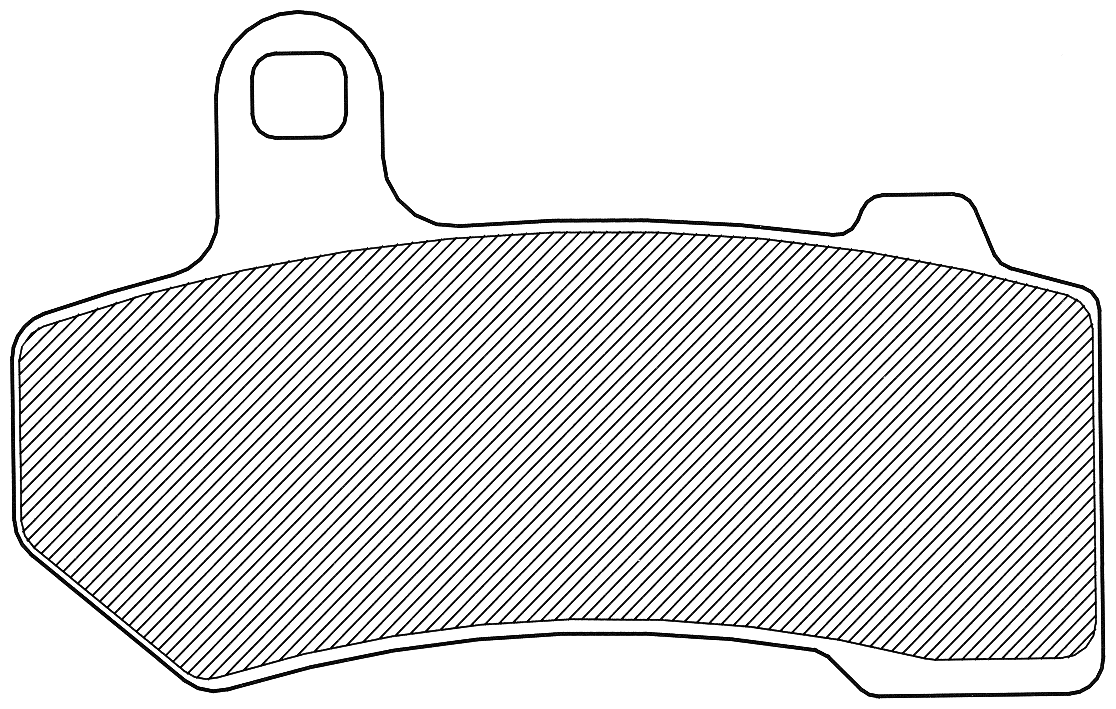 Semi-Metallic Brake Pads - Front/Rear - Image 2