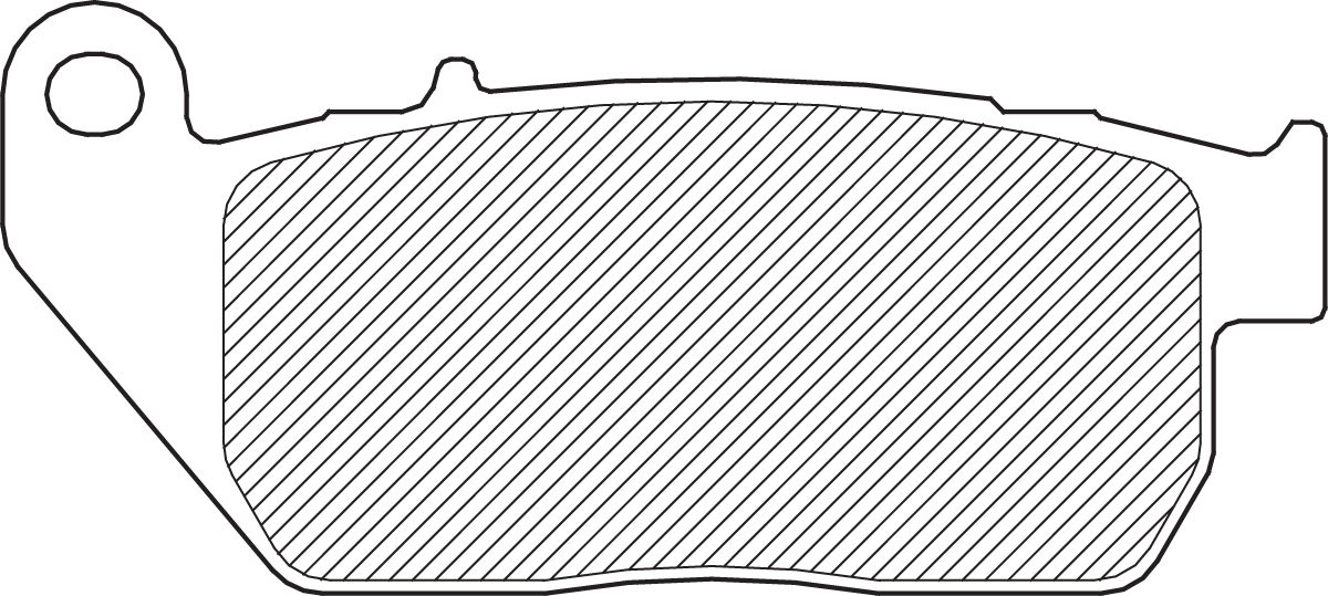 Semi-Metallic Brake Pads - Front