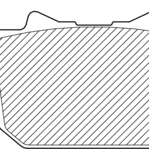 Semi-Metallic Brake Pads - Rear