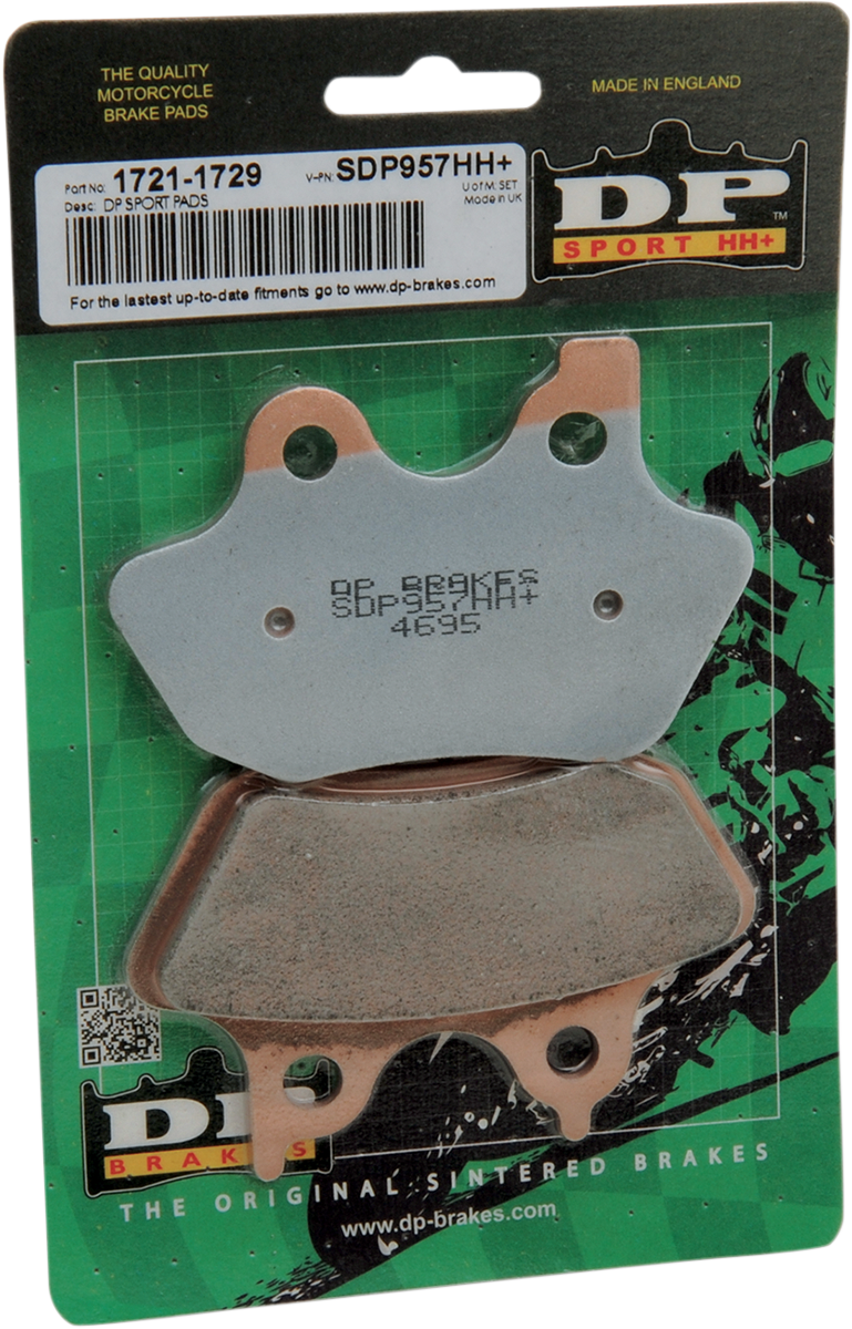Sintered Metal Brake Pads - Harley-Davidson - SDP957HH