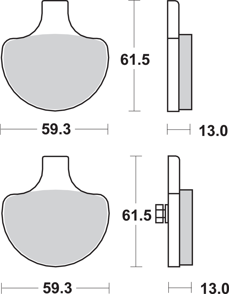 Sintered Brake Pads - Harley-Davidson - Image 2