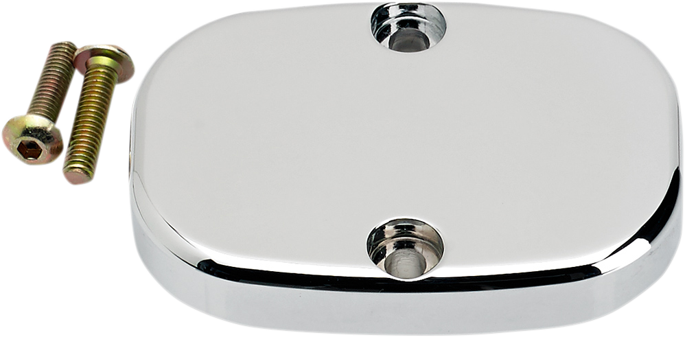 Master Cylinder Cover - Smooth - Chrome - FL