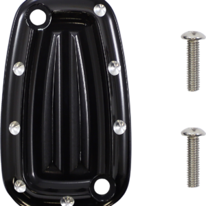 Rear Master Cylinder Cover - Dimpled - Black