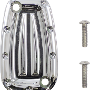 Rear Master Cylinder Cover - Dimpled - Chrome