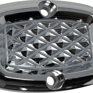 Rear Master Cylinder Cover - Diamondback - Chrome