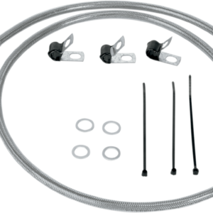 Brake Line - Front (Upper) - Stainless Steel
