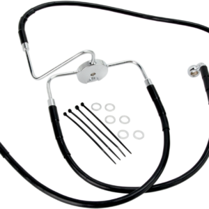 Brake Line - Front (Lower/Upper) - Black