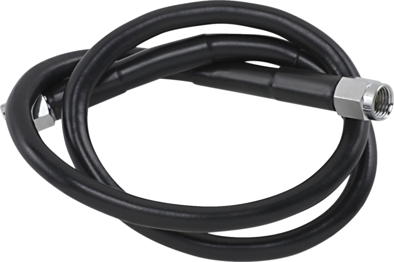 Universal Brake Line - Black - 25"