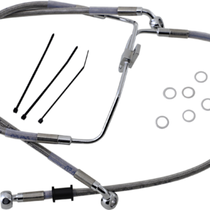 Brake Line - Front (Lower/Upper) - Stainless Steel