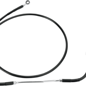 Brake Line - Front - Black - +6" ABS
