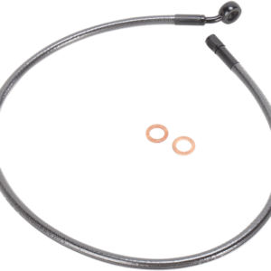 Brake Line - 7/16-35° - 28" - Black Pearl