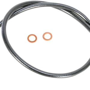 Brake Line - 7/16"-35° - 36" - Black Pearl