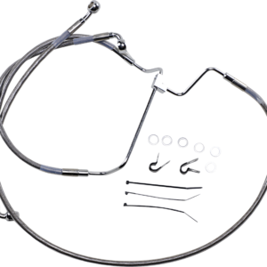 Brake Line - +10" - Stainless Steel