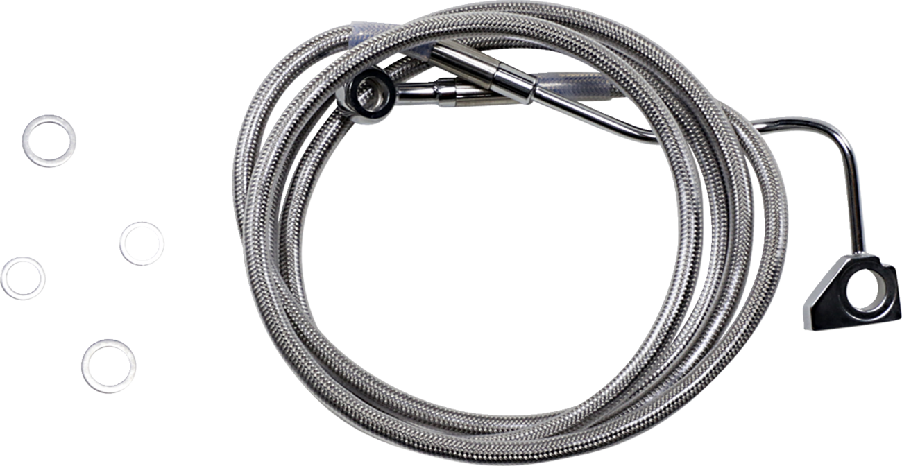 Brake Line - +10" - Stainless Steel - ABS