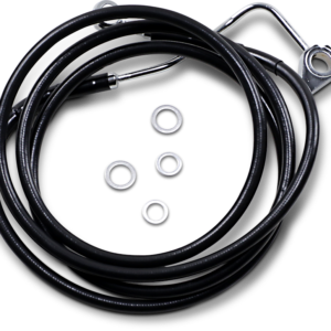 Brake Line - Front (Upper) - Black - +12" with ABS