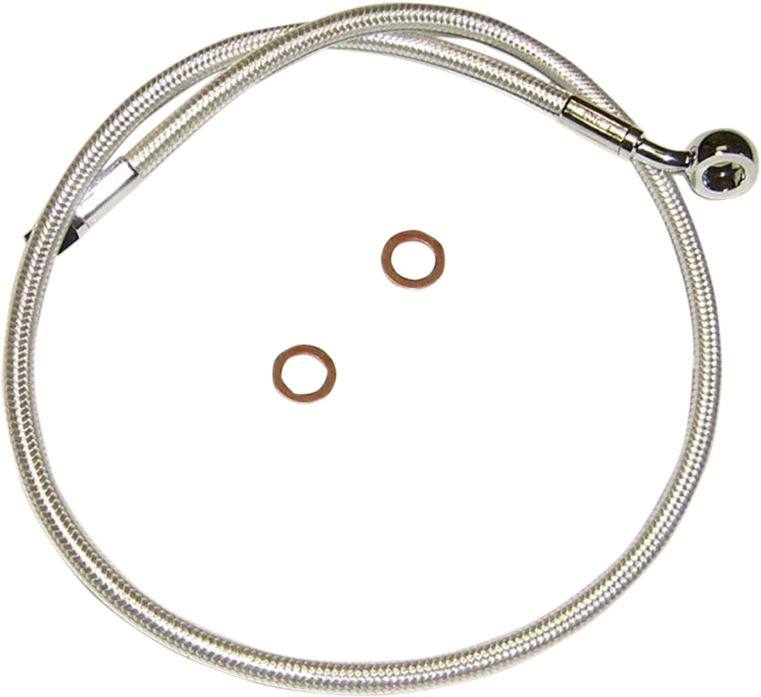 Brake Line - 10 mm-Straight - 34" - Sterling Chromite II