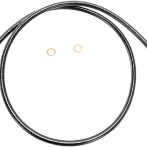 Brake Line - 10 mm-35° - 42" - Black Pearl