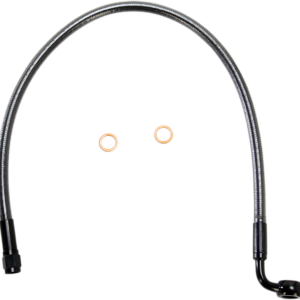 Brake Line - 10mm-35° - 20" - Black Pearl