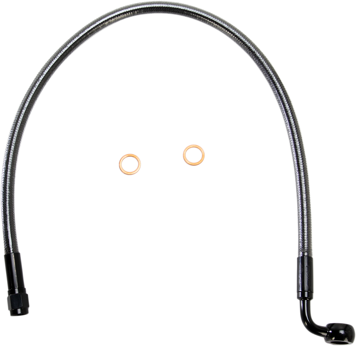 Brake Line - 10mm-35° - 20" - Black Pearl
