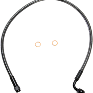 Brake Line - 10 mm-90° - 24" - Black Pearl