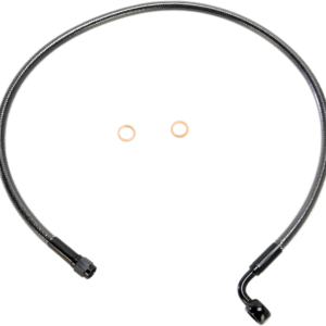 Brake Line - 10 mm-90° - 26" - Black Pearl