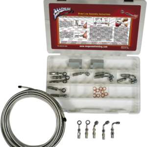 BYO Brake Line Basic Builder Kit - Chrome