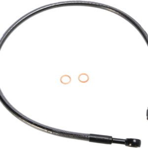 Brake Line - 10 mm-Straight - 25" - Black Pearl