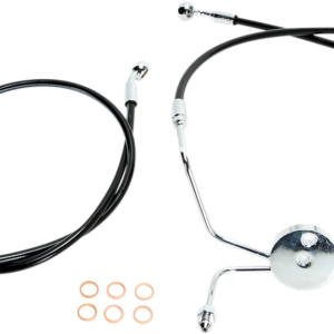 Brake Line - Front - XR - Black