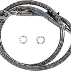 Brake Line - +6" - Stainless Steel - '18-'22 Softail