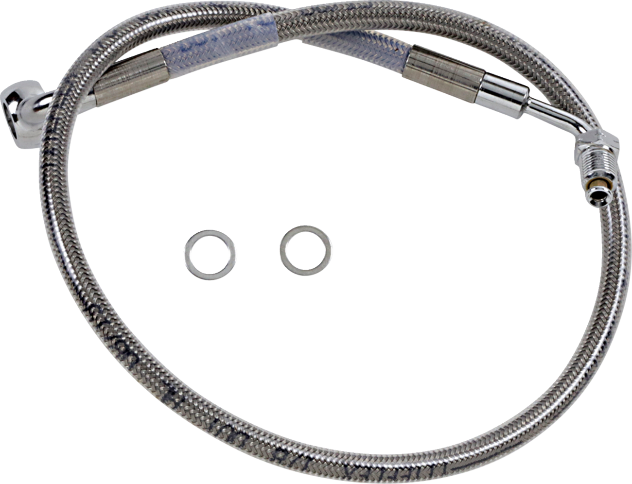 Brake Line - +2" - Stainless Steel - '18-'21 Softail