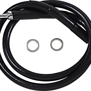 Brake Line - +6" - Black - '18-'21 Softail