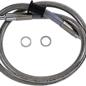 Brake Line - +8" - Stainless Steel - '18-'21 Softail