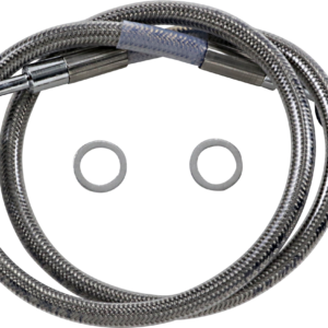 Brake Line - +8" - Stainless Steel - '18-'22 Softail