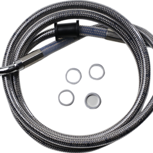 Brake Line - +2" - Stainless Steel - XL