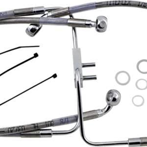 Brake Line - Front (Upper) - Stainless Steel