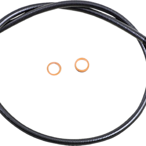 Brake Line - 12mm-35° - 34" - Black Pearl
